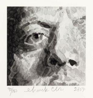 Chuck Close - Untitled (Phil)