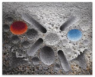 Chun Kwang Young - Aggregation 12 - Ja005 Blue And Red
