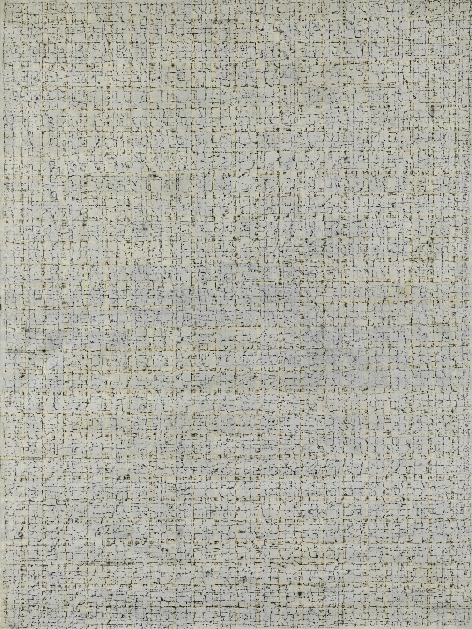 Chung Sanghwa - Frottage P.6