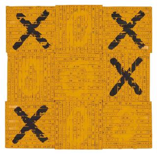 Cildo Meireles - Jogo de Velha Serie C 8A (Tic-Tac-Toe Serie C 8A)