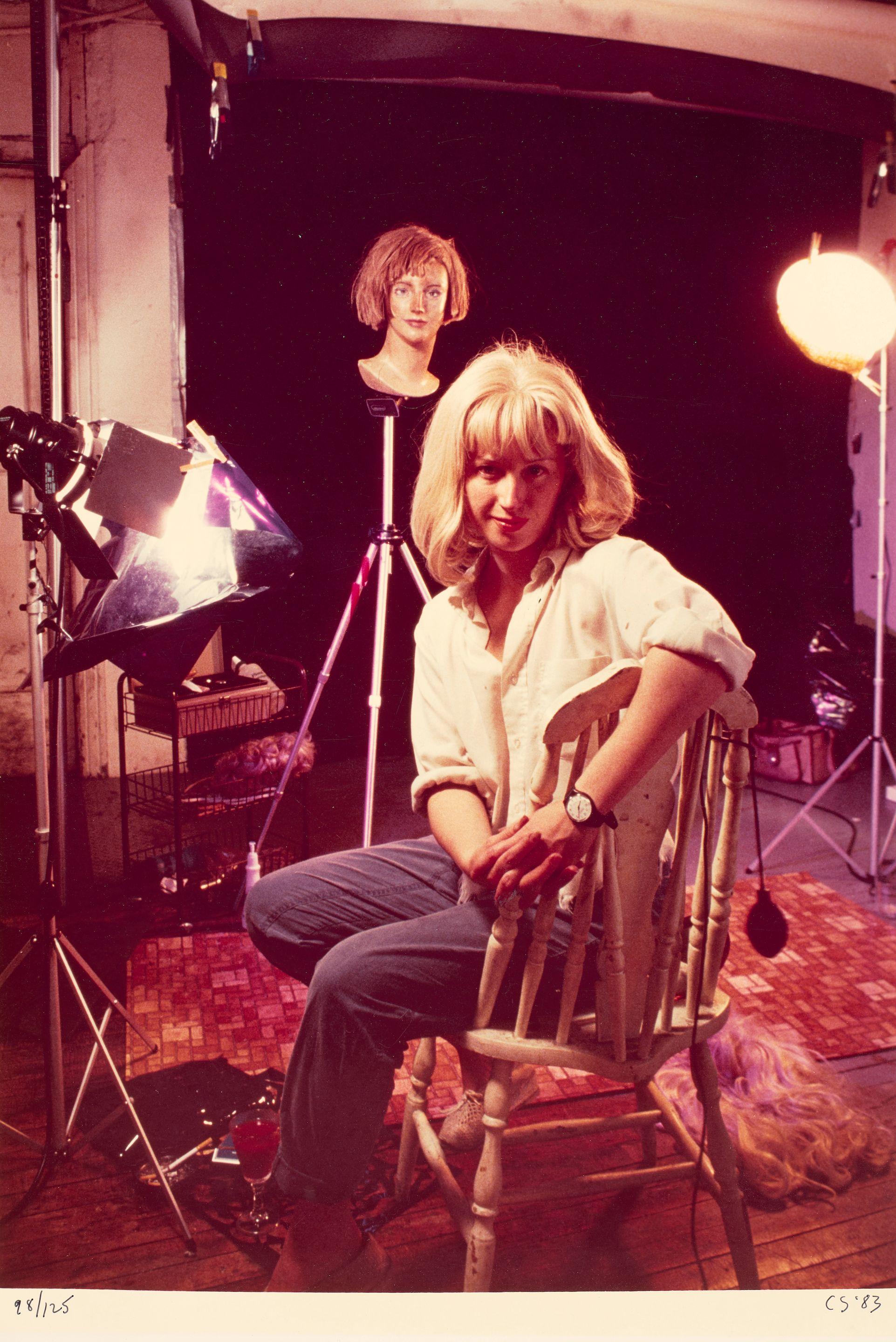 Cindy Sherman - Untitled (Artist in Her Studio)