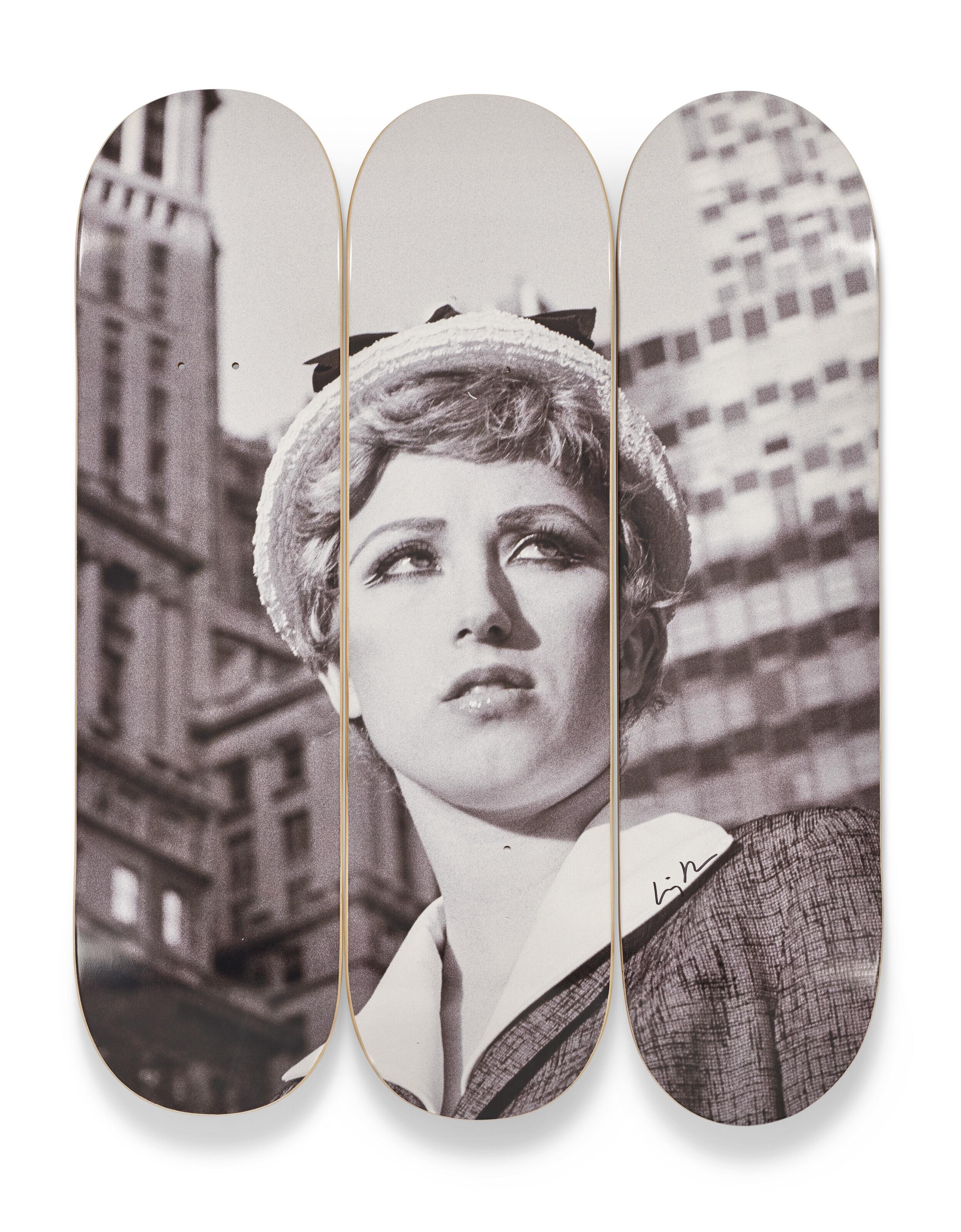 Cindy Sherman - Untitled Film Still #21 (three skatedecks)