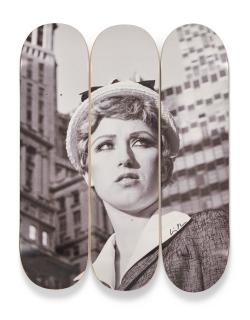Cindy Sherman - Untitled Film Still #21 (three skatedecks)