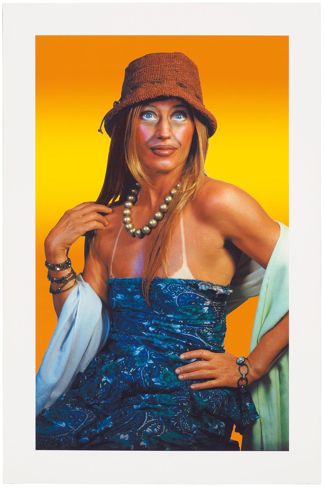 Cindy Sherman - Untitled (Self-Portrait with Sun Tan)