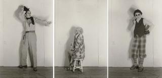 Cindy Sherman - Untitled (The Dashing Leading Man In Character) Untitled (The Actress At The Murder Scene) Untitled (The Director)