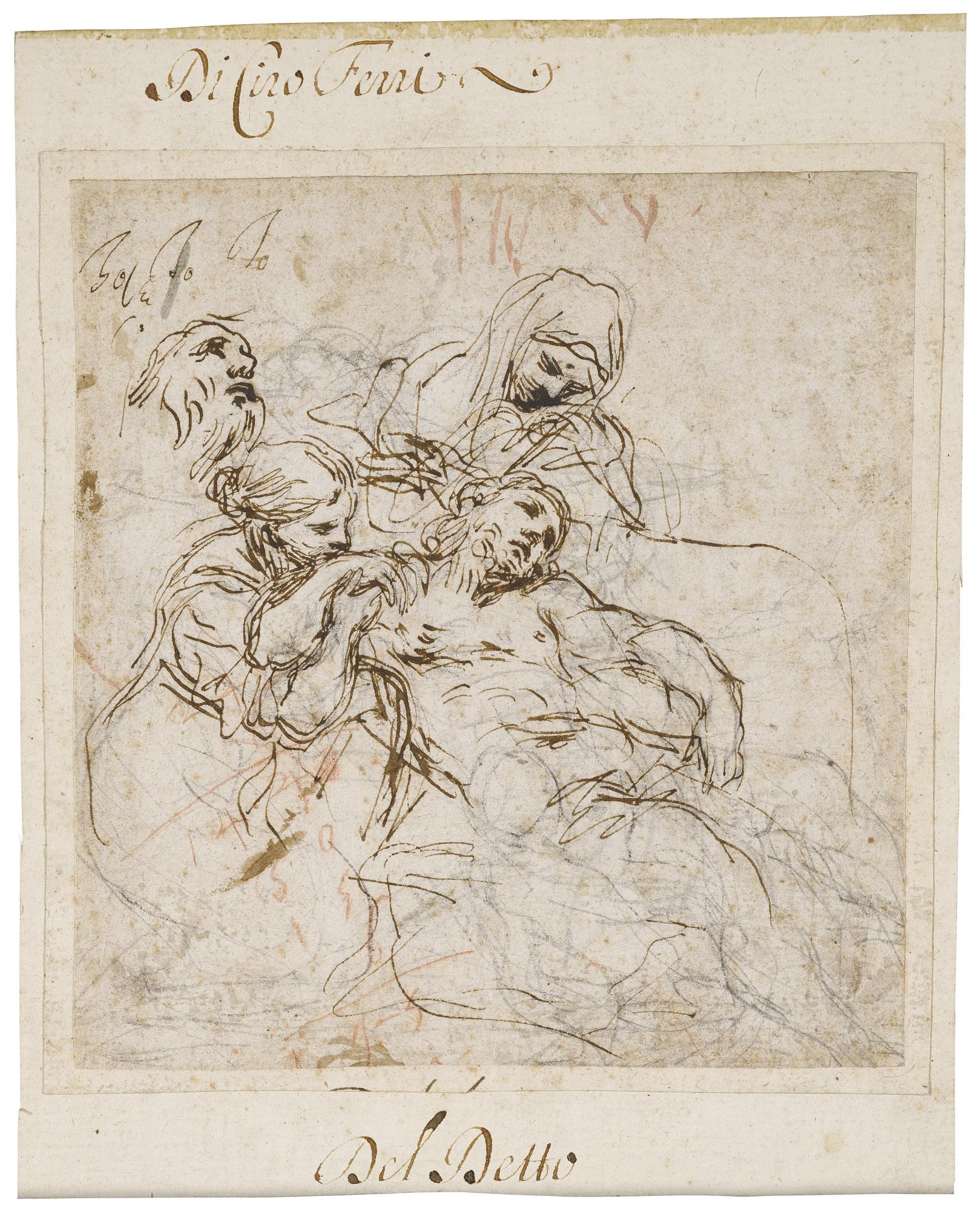 Ciro Ferri - Study For The Lamentation Of Christ