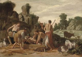 Claes Cornelisz. Moeyaert - Joseph being lowered into the Well