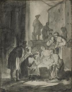 Claes Cornelisz Moeyaert - L\'Adoration des bergers