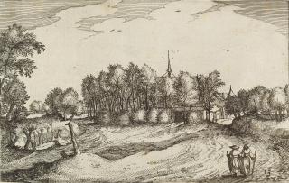 Claes Jansz. Visscher d. J. - 4 Bll.: Landschaften (3 Bll. aus der Umgebung von Haarlem).