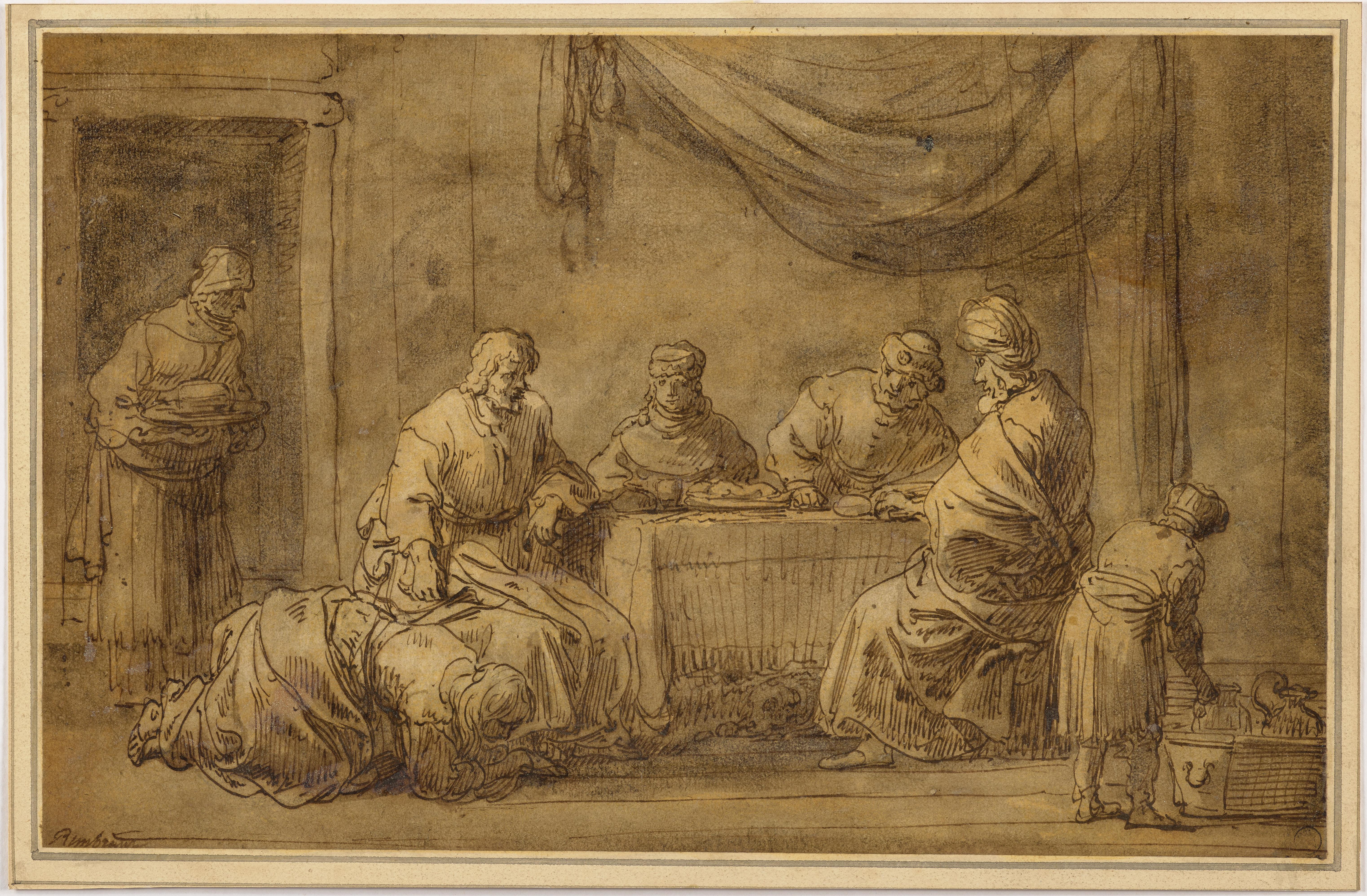 Claes Moeyaert - Le Repas chez Simon le Pharisien