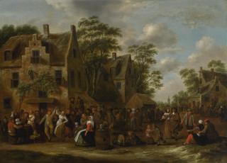 Claes Molenaer - A Village Kermesse