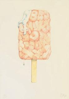 Claes Oldenburg - Alphabet in the form of a Good Humor Bar (A. & P. 69)
