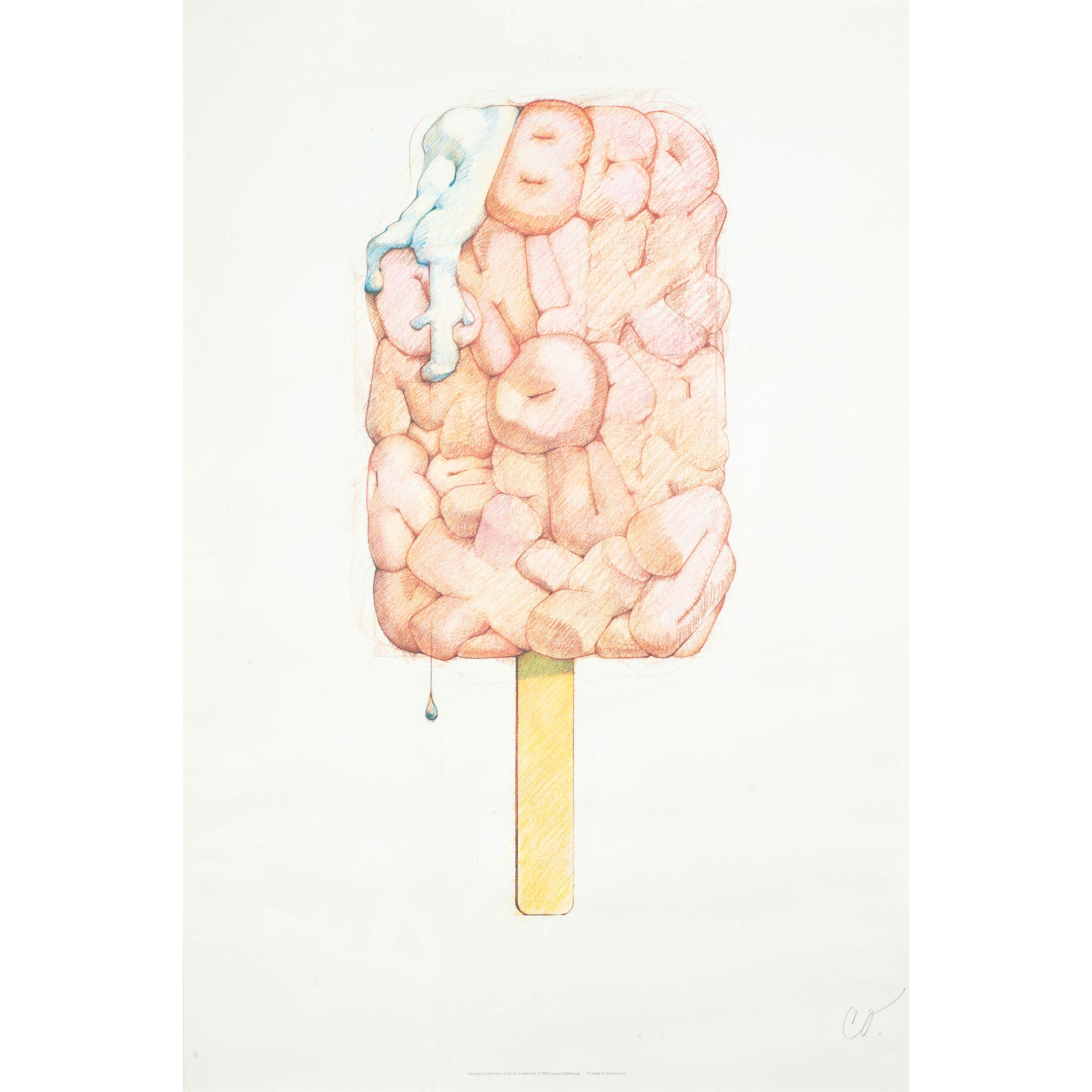 Claes Oldenburg - Alphabet in the Form of a Good Humor Bar