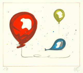 Claes Oldenburg - Balloons, from \'The Landfall Press 30th Anniversary Portfolio\'