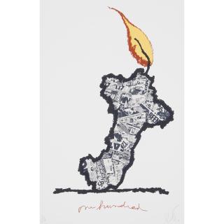 Claes Oldenburg - Centennial Print, Judson Memorial Church - State One