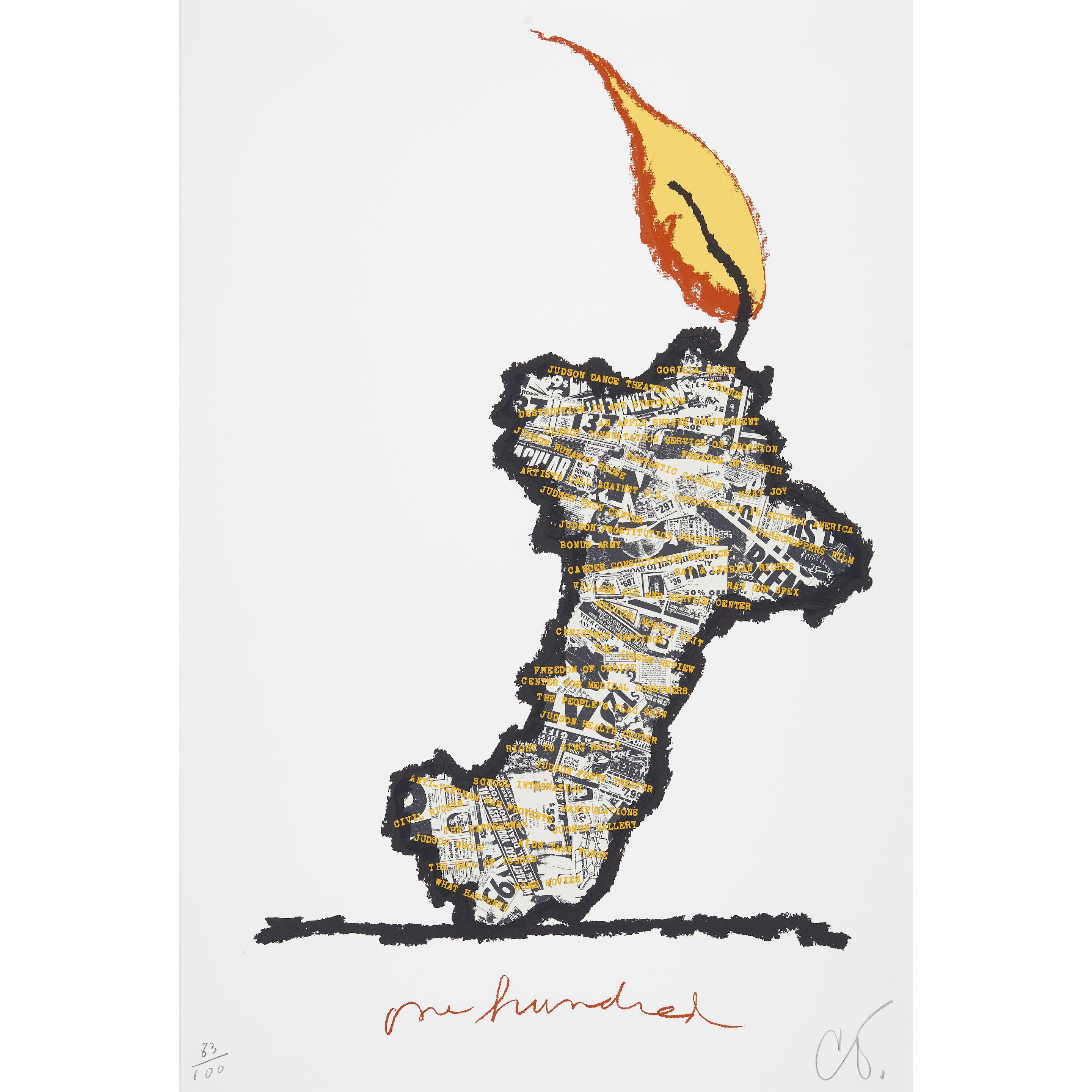 Claes Oldenburg - Centennial Print, Judson Memorial Church