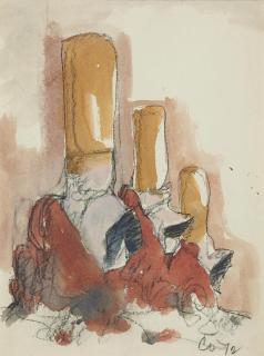 Claes Oldenburg - Fagends Carved in Rock