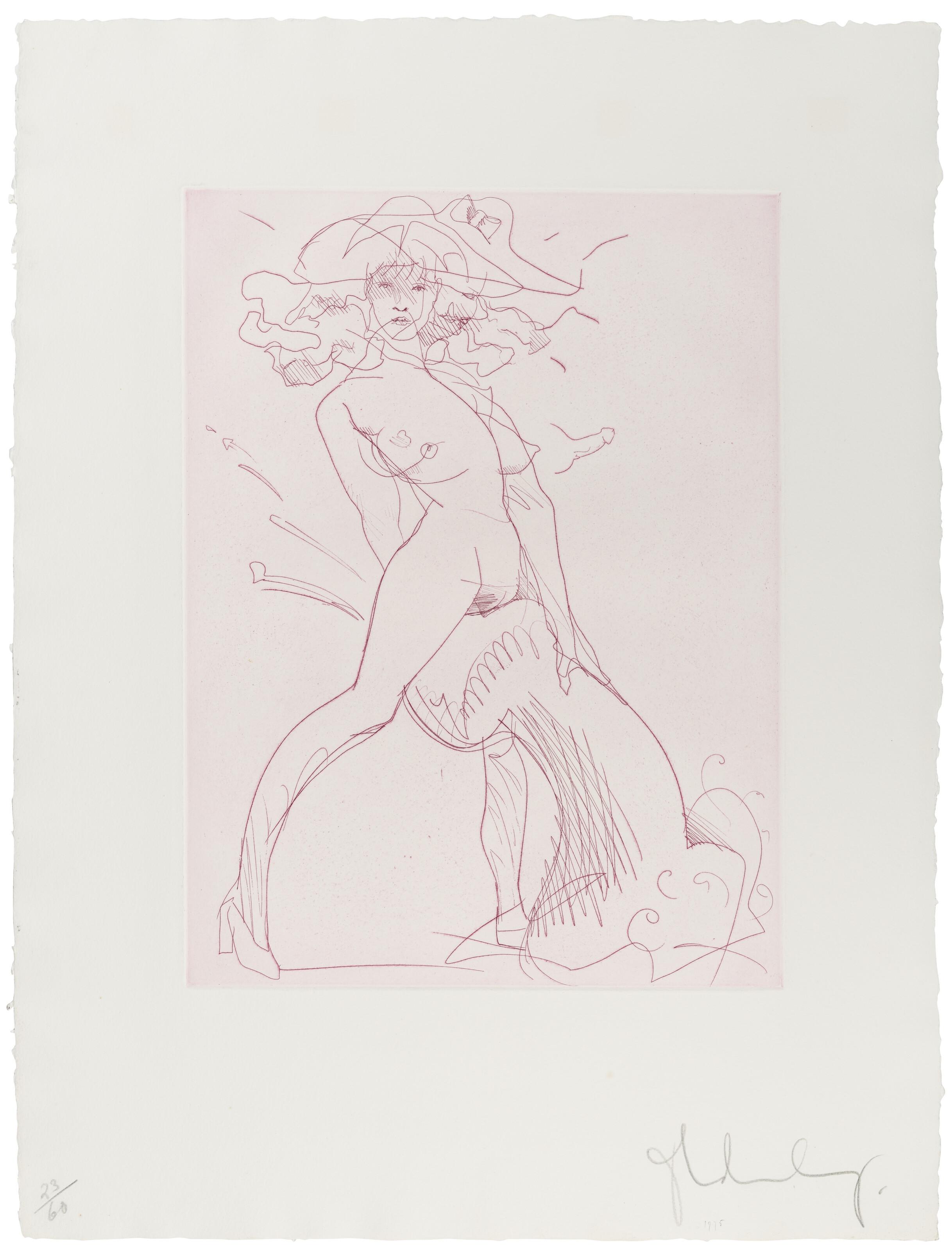 Claes Oldenburg - Figure and Phallus I