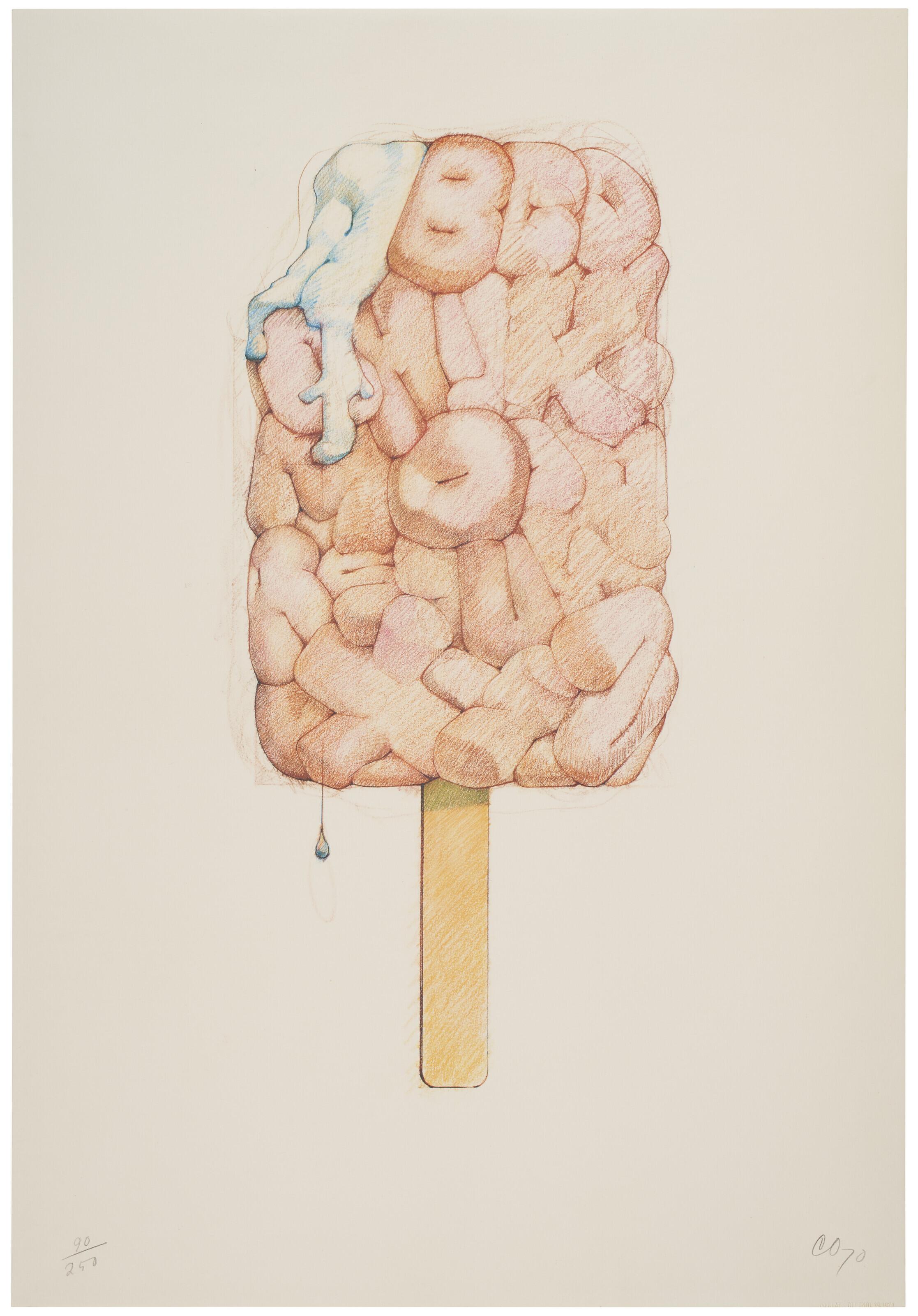 Claes Oldenburg - Five prints by the artist