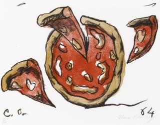 Claes Oldenburg - Flying Pizza (A./P. 33)
