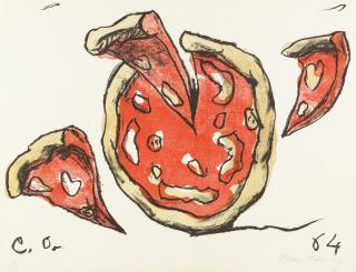 Claes Oldenburg - Flying Pizza.