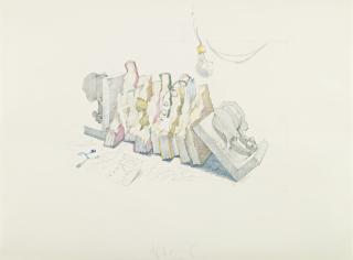 Claes Oldenburg - From The Entropic Library (Final Study)