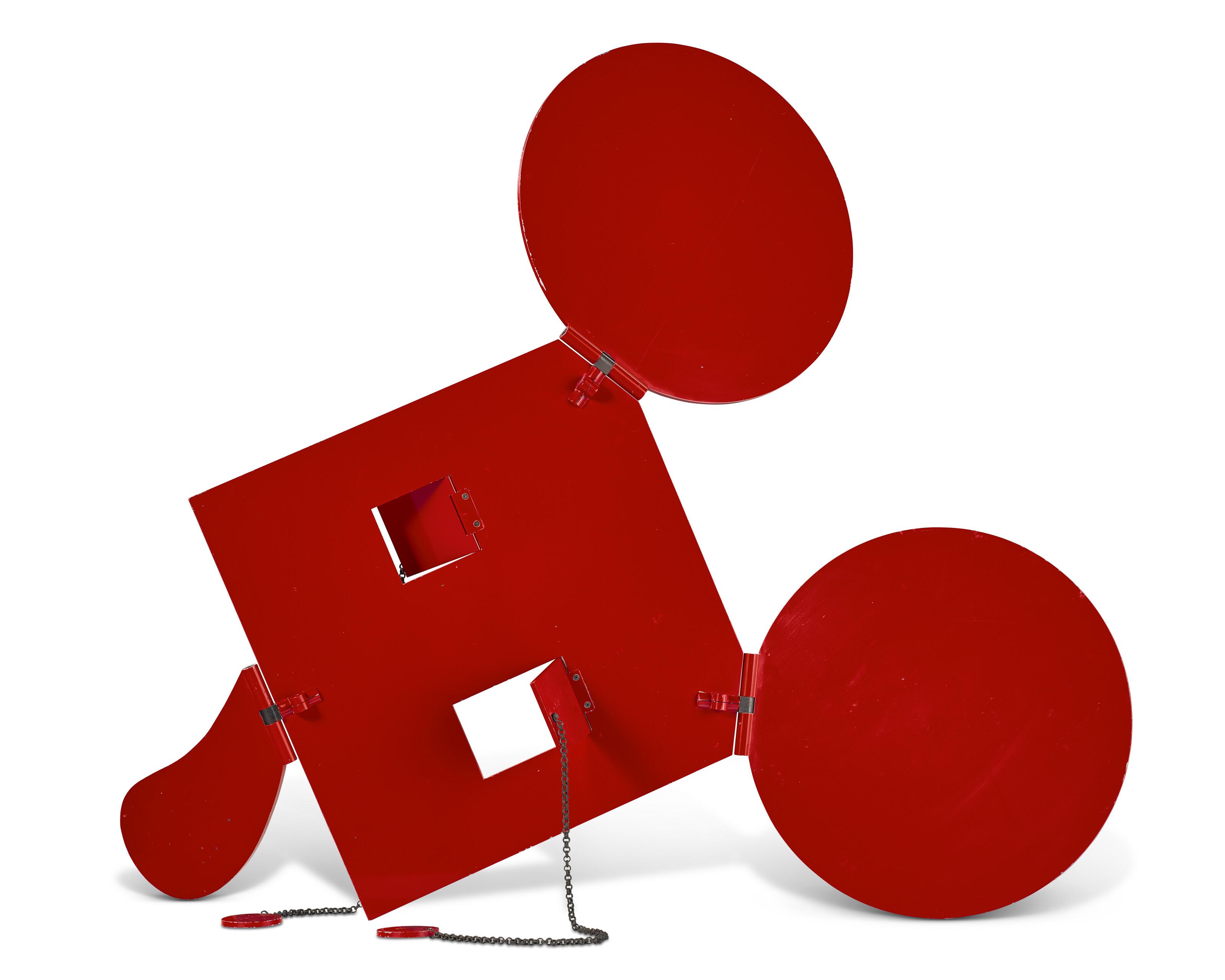 Claes Oldenburg - Geometric Mouse, Scale B (Red)