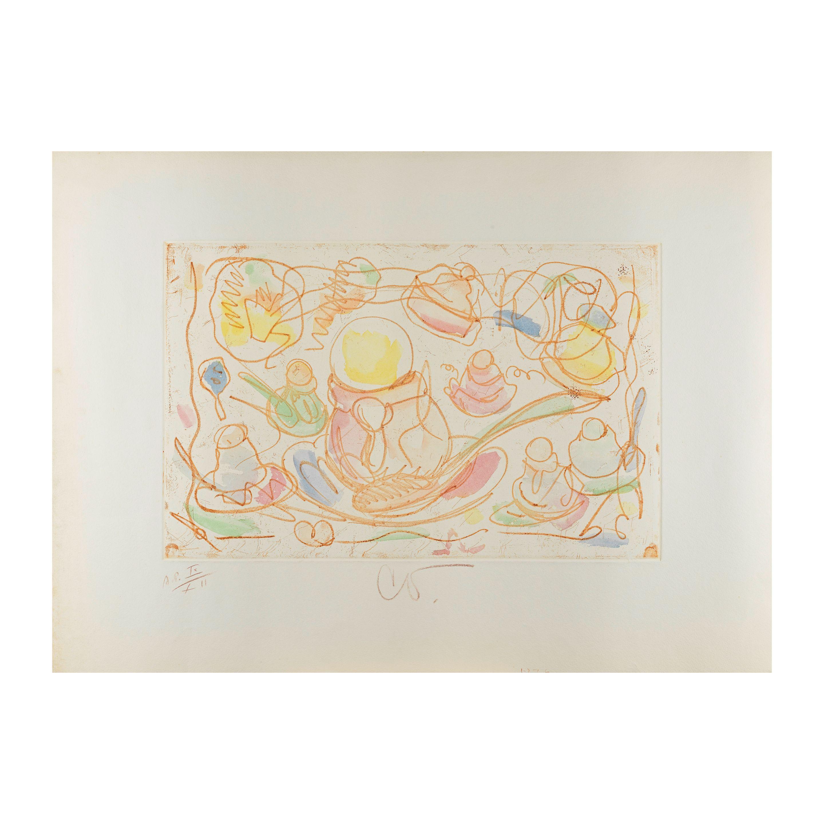 Claes Oldenburg - Ice Creams Desserts, 1976