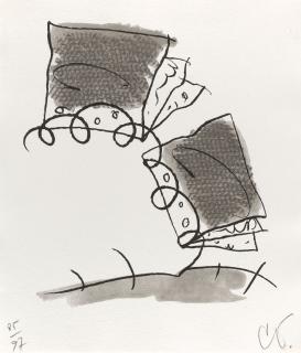 Claes Oldenburg - Notebook Torn in Half