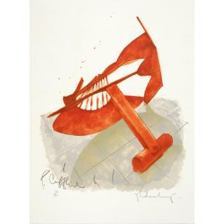 Claes Oldenburg - Picasso Cufflink, from Homage to Picasso