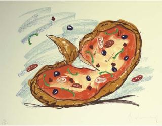 Claes Oldenburg - Pizza/Palette (A. & P. 264)