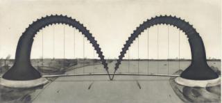 Claes Oldenburg - Screwarch Bridge (State II) (A. & P. 173)