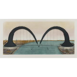 Claes Oldenburg - Screwarch Bridge, State Iii (A. & P. 174)