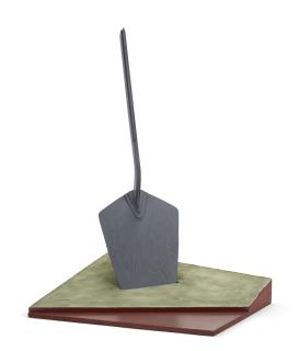 Claes Oldenburg - Sculpture in the Form of Trowel Stuck in the Ground (Model)