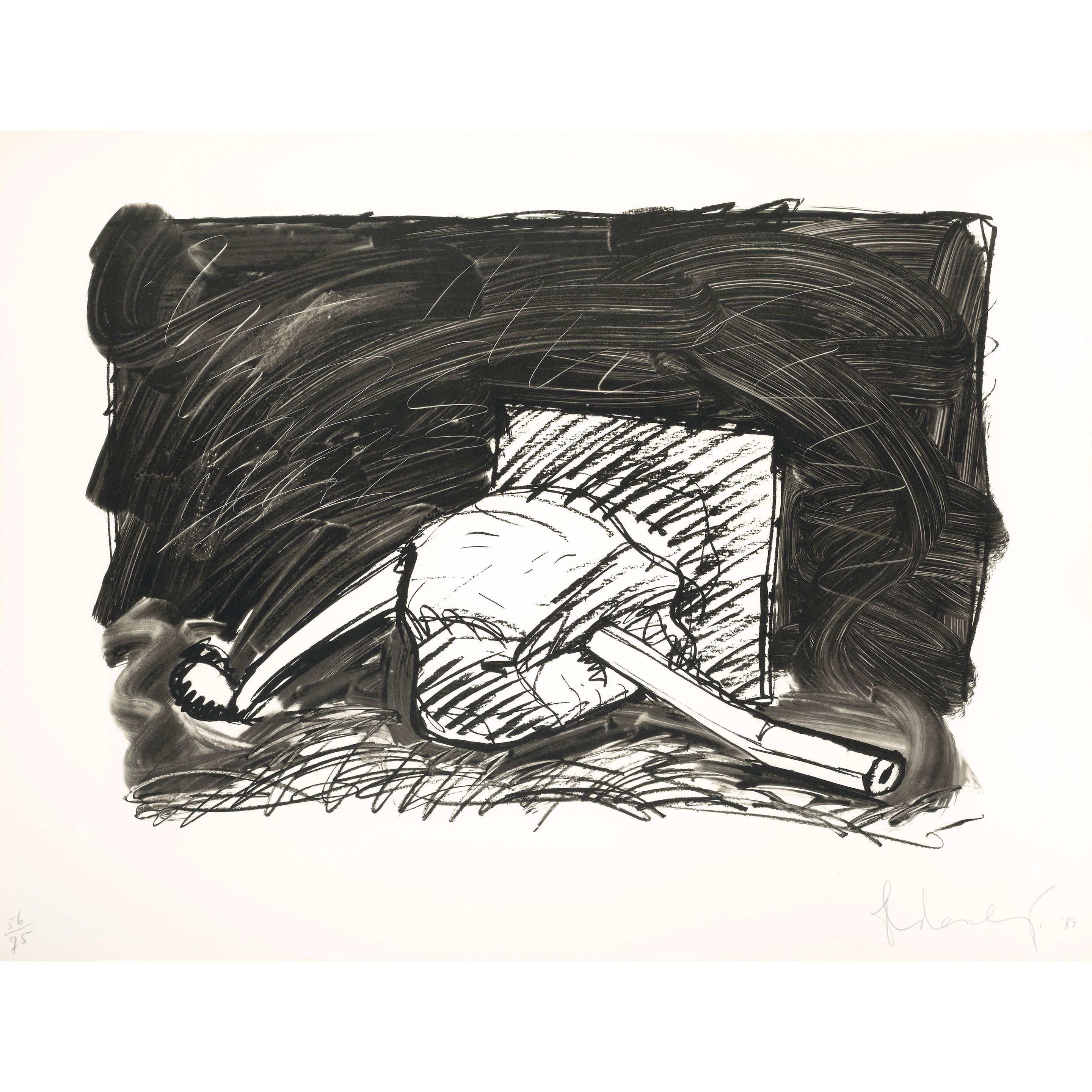 Claes Oldenburg - Soft Pencil Sharpener, from Brooklyn Academy of Music 1988-89 Artists Print Portfolio