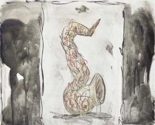 Claes Oldenburg - Soft Saxophone (Black, Yellow, Red) (Axsom & Platzker 239)