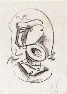 Claes Oldenburg - Soft Toilet #2 (A. & P. 93)