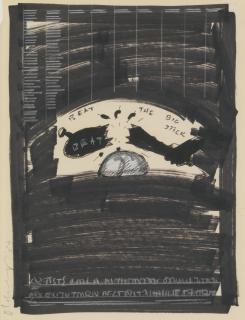 Claes Oldenburg - Study For \'Beat The Big Stick\'