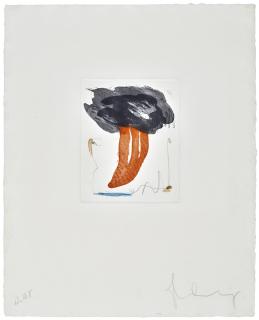 Claes Oldenburg - Study for Tongue Cloud