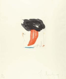 Claes Oldenburg - Study of Tongue Cloud.