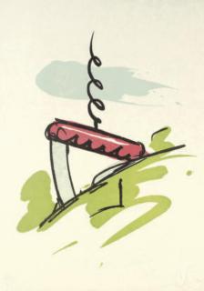 Claes Oldenburg - The Knife in Brülingen Park (Axsom & Platzker 242)