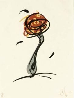 Claes Oldenburg - Twirling Fork, with Meatball and Spaghetti (A. & P. 247)