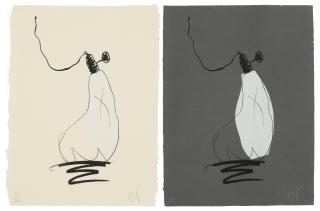 Claes Oldenburg - Two prints by the artist