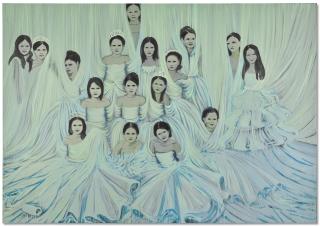 Claire Tabouret - Les débutantes (blanc lunaire) (The debutantes (moon white))