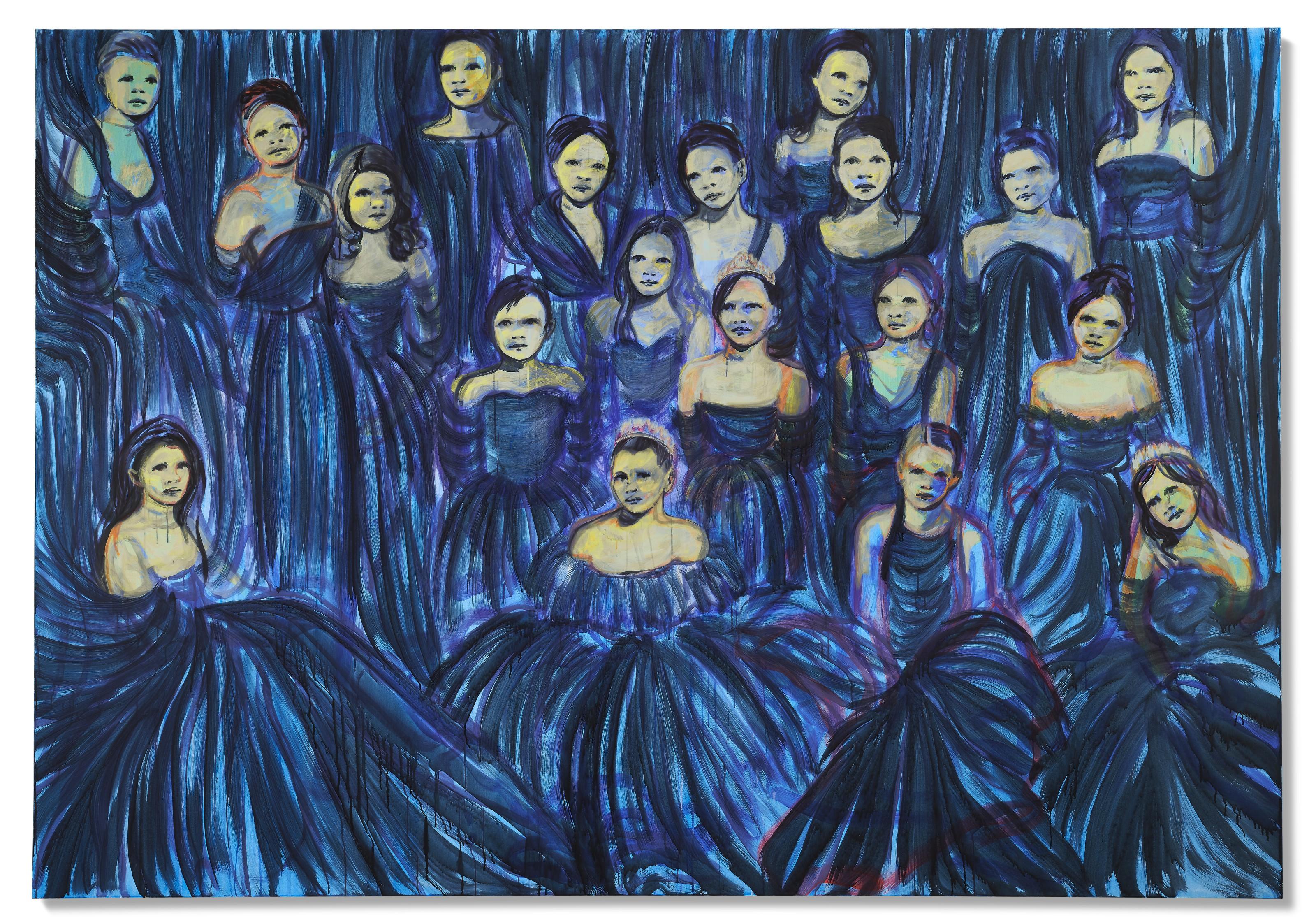 Claire Tabouret - Les Débutantes (Bleu Azur)