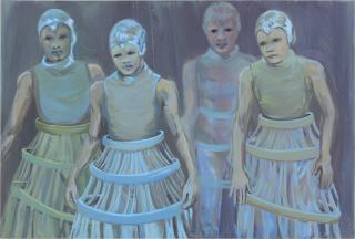 Claire Tabouret - The Blue Dancers