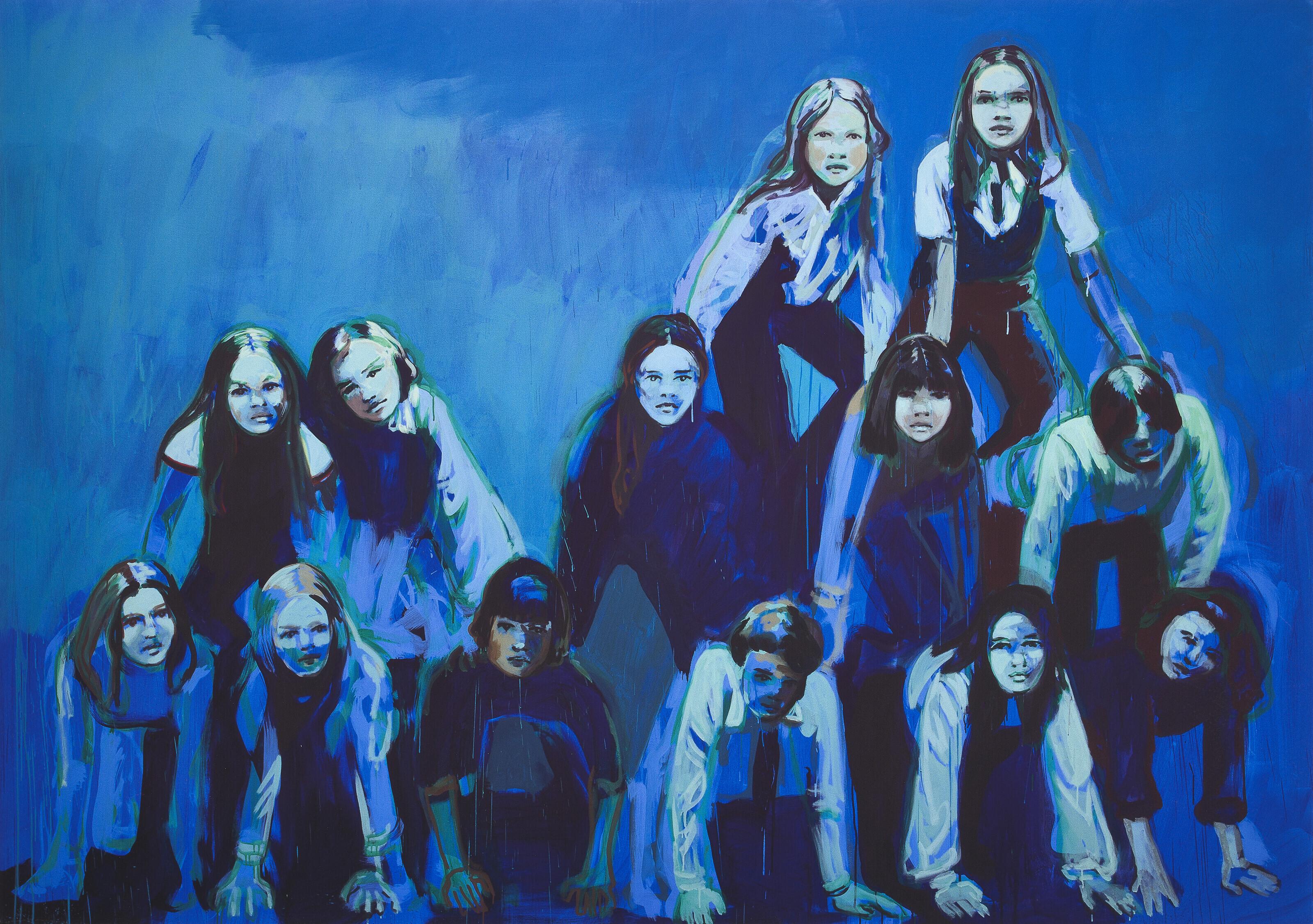 Claire Tabouret - The Blue Pyramid