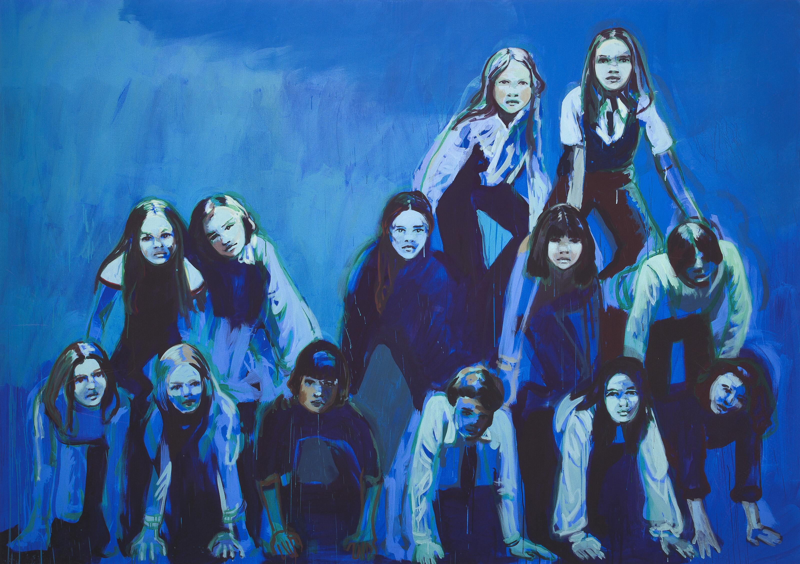 Claire Tabouret - The Blue Pyramid