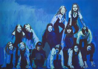 Claire Tabouret - The Blue Pyramid