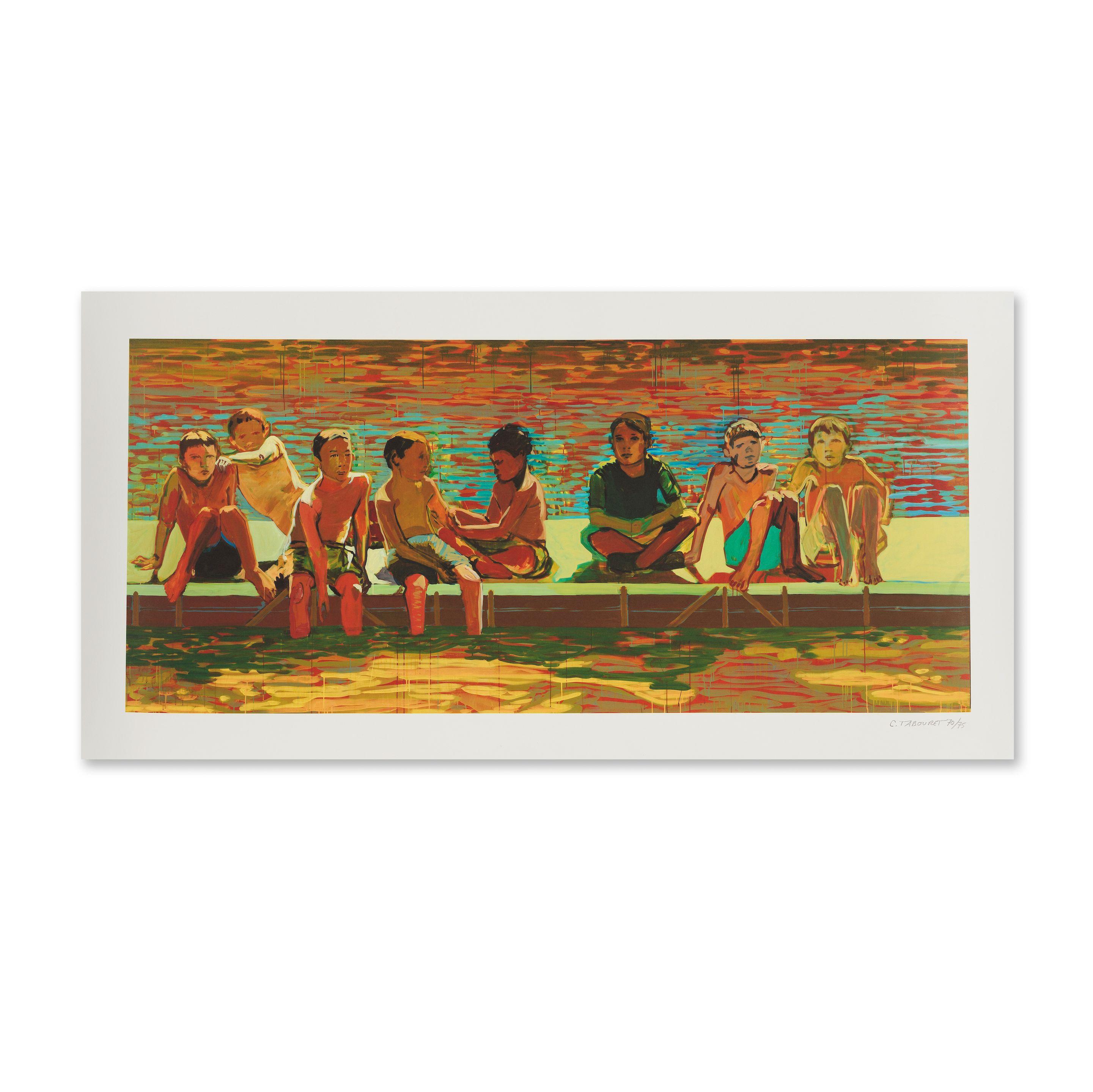 Claire Tabouret - The dock, 2022